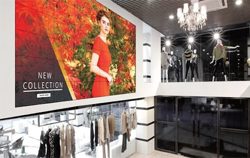 LED screen for retail digital signage 